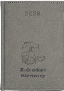  Kalendarz Książkowy A4 Tygodniowy Szary 2026 - Vivella