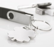 Brelok koniczyna dla firm z grawerem
