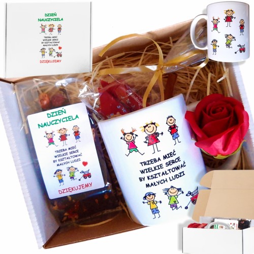 ZESTAW PREZENTOWY 4w1 PREZENT DLA NAUCZYCIELA