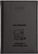 Kalendarz Książkowy A5 Tygodniowy Czarny
