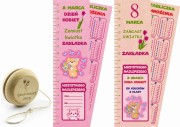 Prezent na dzień kobiet linijka + jojo