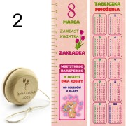 Prezent na Dzień kobiet linijka + jojo