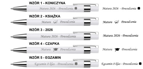 długopis  Plastik matura egzamin 8 klas