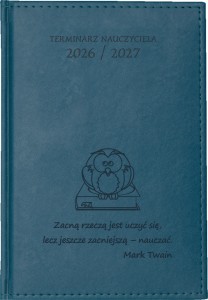 KALENDARZ NAUCZYCIELA MORSKI Vivella A5 Dzienny 2026/27