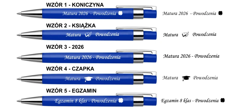 Długopis plastik Matura nadruk
