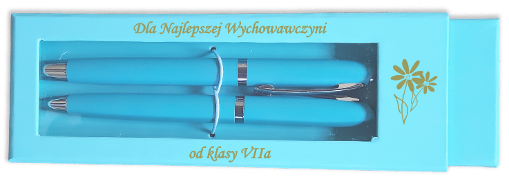 ZESTAW PIŚMIENNICZY PREZENT Z GRAWEREM