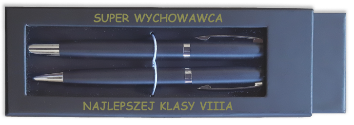 ZESTAW PIŚMIENNICZY PREZENT Z GRAWEREM