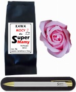 PREZENT DLA MAMY- BABCI - NAUCZYCIELA - 3w1 -KAWA + MYDLANA RÓŻA + DŁUGOPIS SUPER MAMA.jpg
